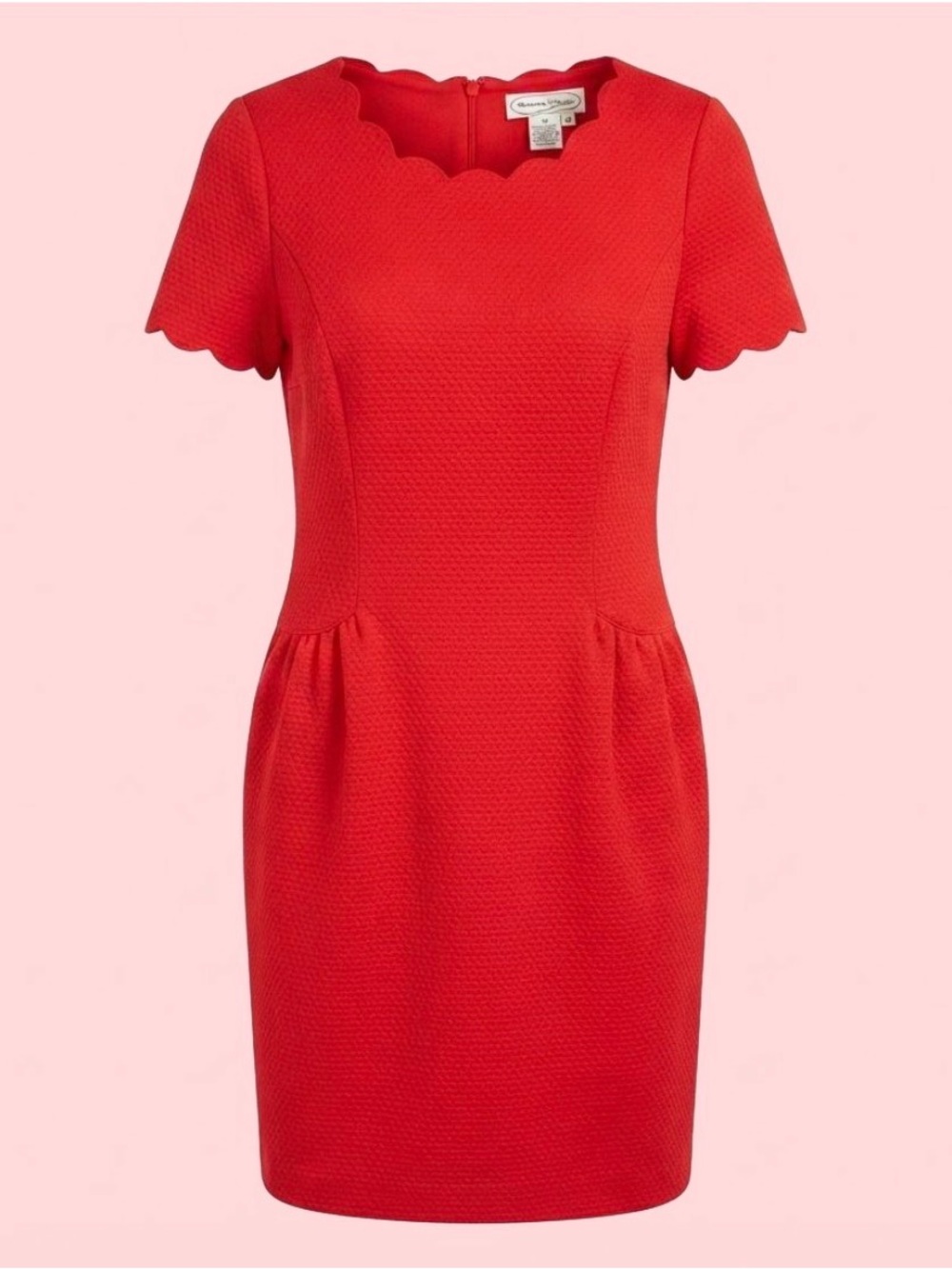🔥 VINTAGE ADRIENNE VITTADINI RED DRESS 🔥 Size 12